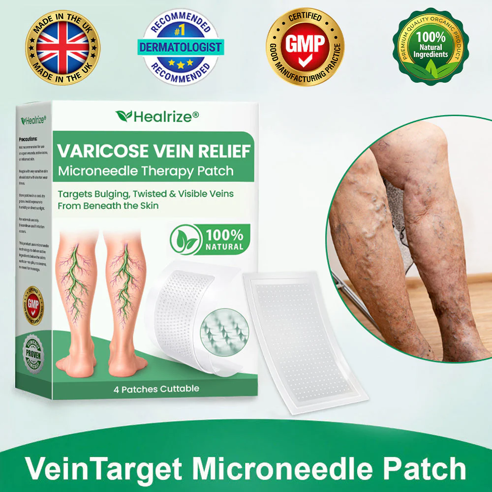 👨‍⚕️🔥Healrize® VeinEase Microneedle Care Patch⚡Instant Relief, Long-Term Results (offer)