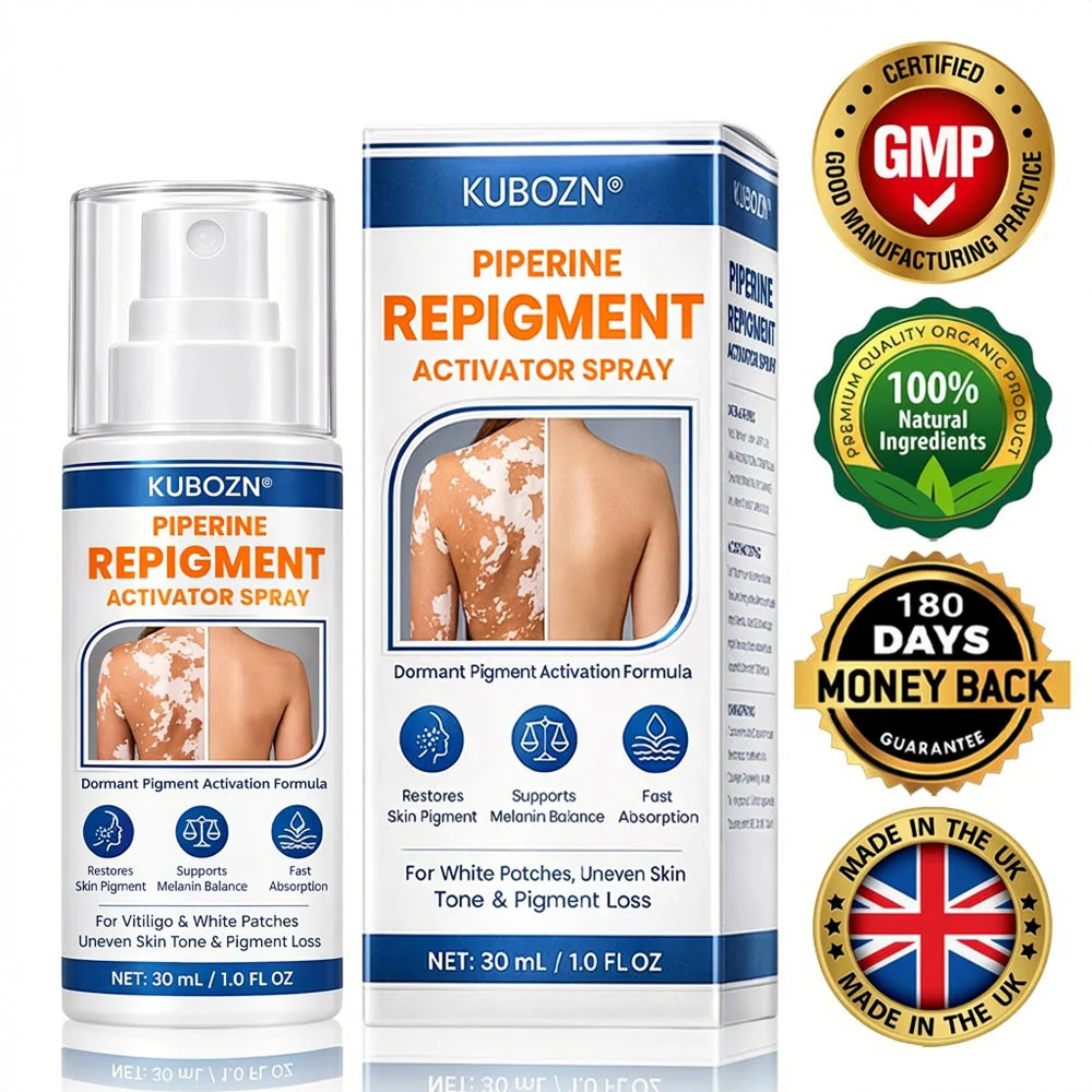 ⚡KUBOZN® Piperine Repigment Activator Spray to Reactivate Dormant Pigment Cells & Restore Natural Skin Color