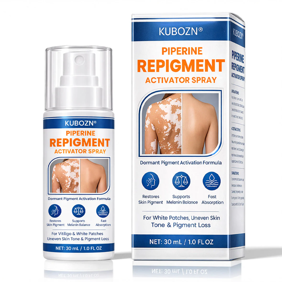 ⚡KUBOZN® Piperine Repigment Activator Spray to Reactivate Dormant Pigment Cells & Restore Natural Skin Color - Image 6