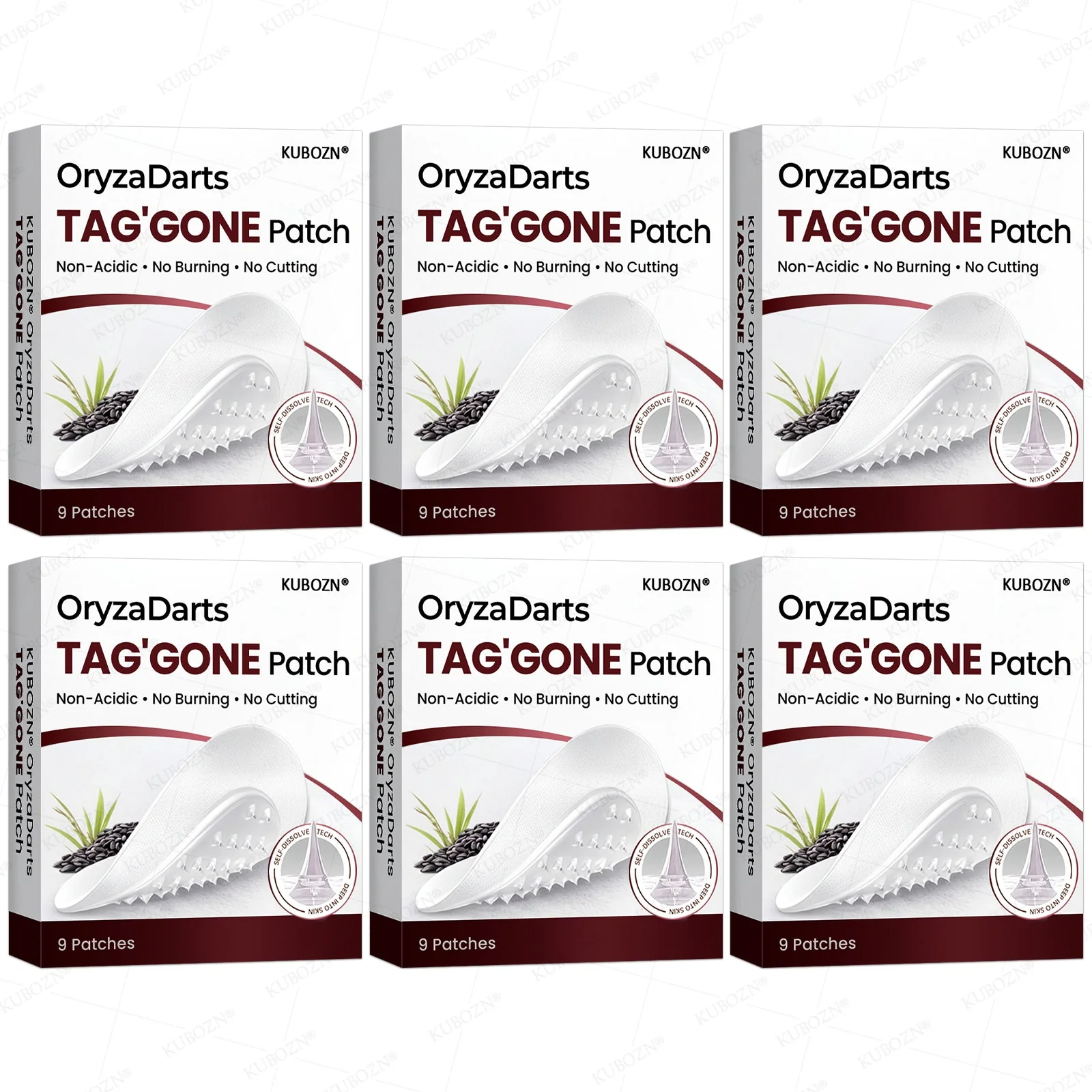 KUBOZN® OryzaDarts TAG’GONE Patch✨Pain-Free Root-Level Removal Powered by Black Rice MicroDarts. 🅱︎ - Image 11