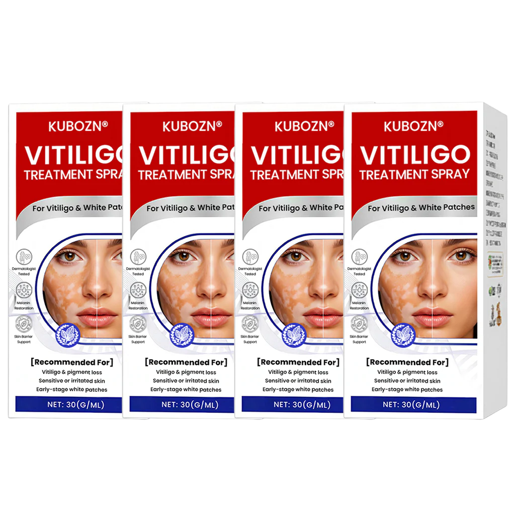 KUBOZN® Vitiligo Treatment Spray 🌿 Herbal Formula Certified — (Supports Repigmentation, Prevents New Spots, and Restores Natural Skin Tone Without Steroids) - Image 10