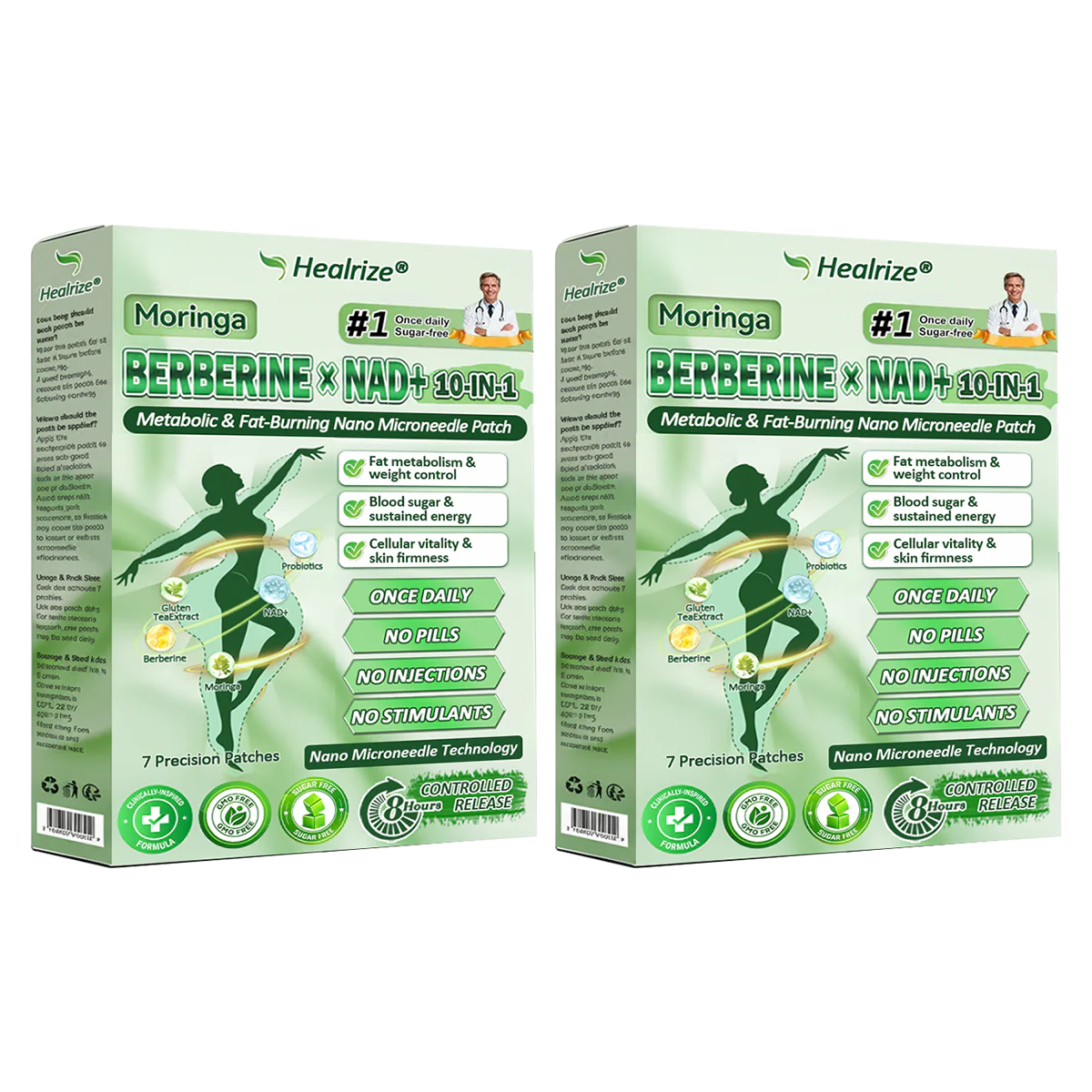 𝗢𝗳𝗳𝗶𝗰𝗶𝗮𝗹 𝗦𝘁𝗼𝗿𝗲 | ⏳⏳Healrize® 𝙈𝒐𝒓𝒊𝒏𝒈𝗮 · 𝗕𝗲𝗿𝗯𝐞𝐫𝐢𝐧𝙚 × 𝙉𝑨𝑫+ 𝟏𝟎-𝙞𝙣-1 𝘼𝒅𝒗𝒂𝒏𝒄𝒆𝐝 𝐍𝐚𝐧𝙤 𝙈𝙞𝙘𝙧𝙤𝙣𝒆𝒆𝒅𝒍𝐞 𝐏𝐚𝐭𝙘𝙝(𝗝𝘂𝘀𝘁 𝗼𝗻𝗰𝗲 𝗮 𝗱𝗮𝘆, 𝘃𝗶𝘀𝗶𝗯𝗹𝗲 𝗿𝗲𝘀𝘂𝗹𝘁𝘀 𝗶𝗻 𝟳 𝗱𝗮𝘆𝘀) ✅𝗙𝗼𝗿: 𝗼𝗯𝗲𝘀𝗶𝘁𝘆, 𝗹𝗼𝗼𝘀𝗲 𝘀𝗸𝗶𝗻, 𝘁𝘆𝗽𝗲 𝟮 𝗱𝗶𝗮𝗯𝗲𝘁𝗲𝘀, 𝘀𝗹𝗲𝗲𝗽 𝗮𝗽𝗻𝗲𝗮, 𝗷𝗼𝗶𝗻𝘁 𝗶𝘀𝘀𝘂𝗲𝘀, 𝗮𝗻𝗱 𝗺𝗼𝗿𝗲 - Image 16