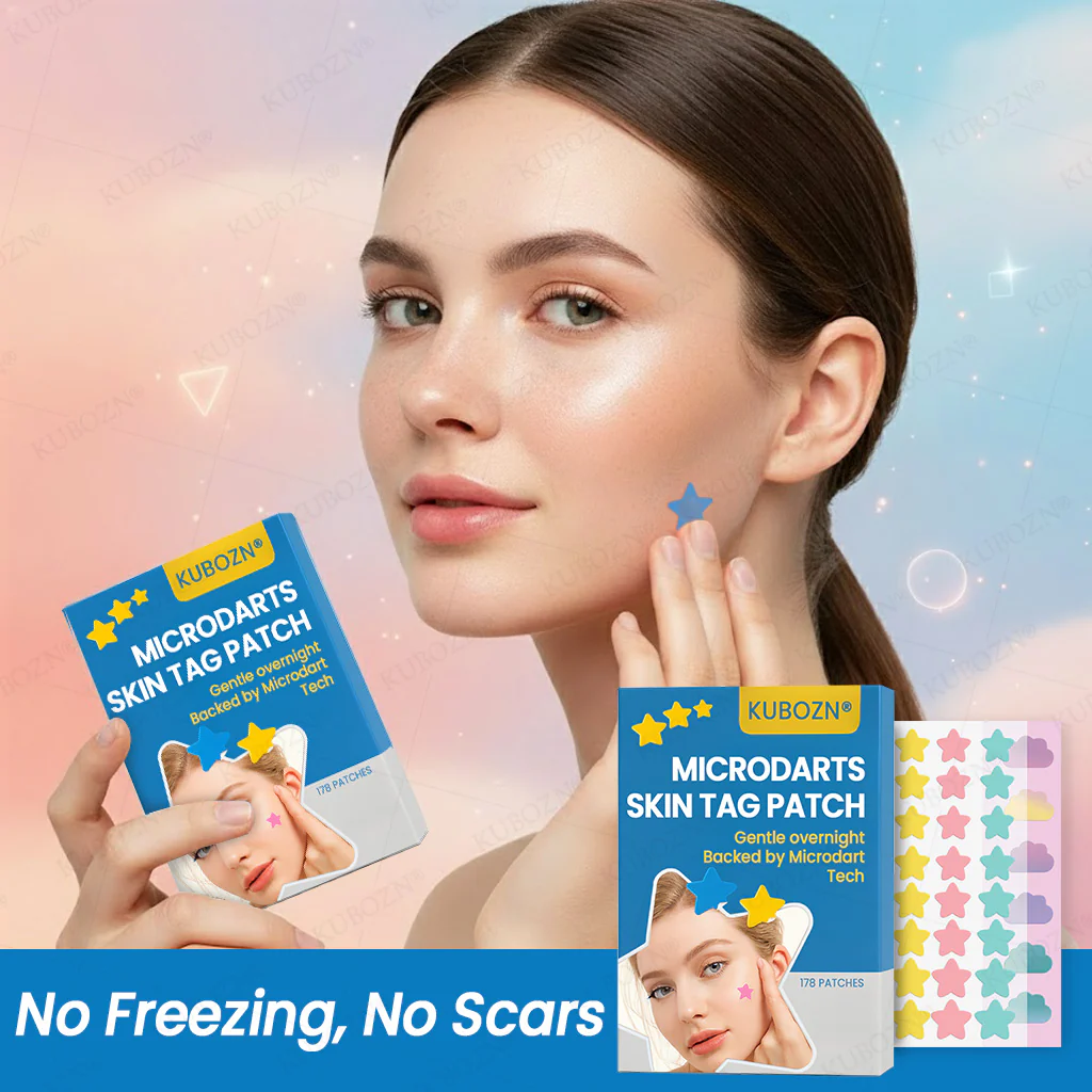 ✨KUBOZN® Pro MicroDarts Star Patch – Painless, Fast & Effective Skin Tag Removal 🅱︎ - Image 2