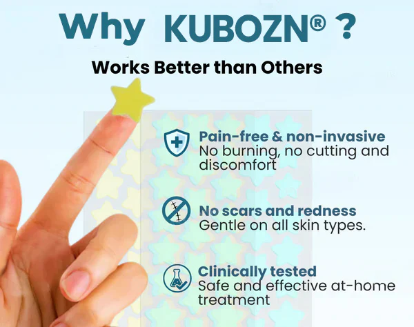 ✨KUBOZN® Pro MicroDarts Star Patch – Painless, Fast & Effective Skin Tag Removal 🅱︎ - Image 4