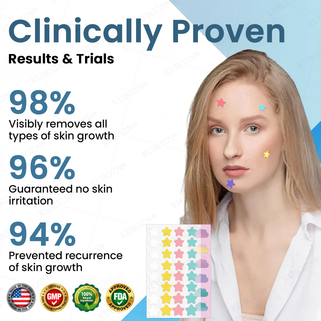 ✨KUBOZN® Pro MicroDarts Star Patch – Painless, Fast & Effective Skin Tag Removal 🅱︎ - Image 5