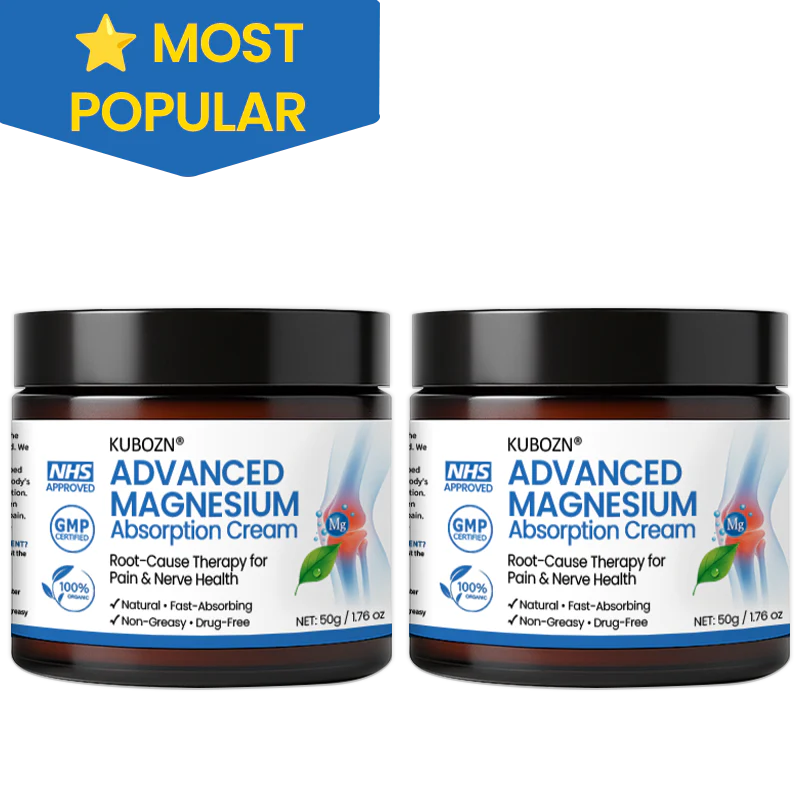 KUBOZN® Advanced Magnesium Absorption Cream for Arthritis, Neuropathy & Joint Pain (offer) - Image 6