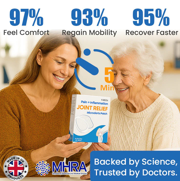 KUBOZN® Joint Pain Relief Patches – 40 Mixed Sizes for Knees, Back, Shoulders | NHS-Backed MicroTips (offer) - Image 4