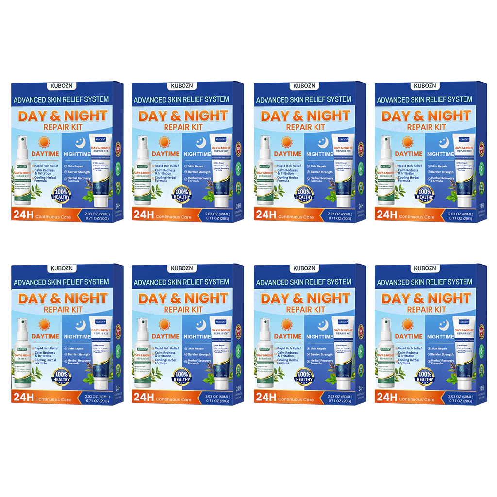 KUBOZN® Psoriasis Day & Night Repair System - 100% Steroid-Free Relief Duo for Plaques, Scaling & Itch (offer) - Image 11