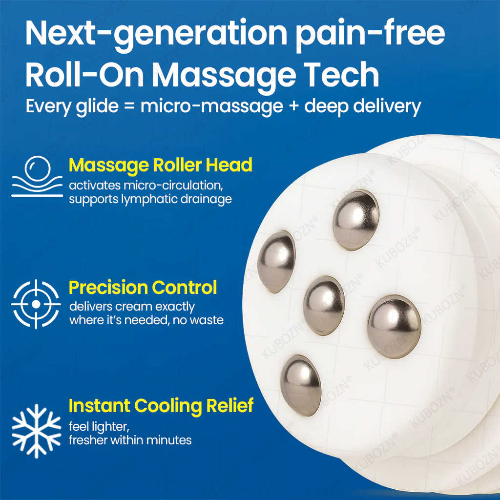KUBOZN® Roll-On Cream for Lymphatic Drainage & Swelling Relief (78%OFF) - Image 5
