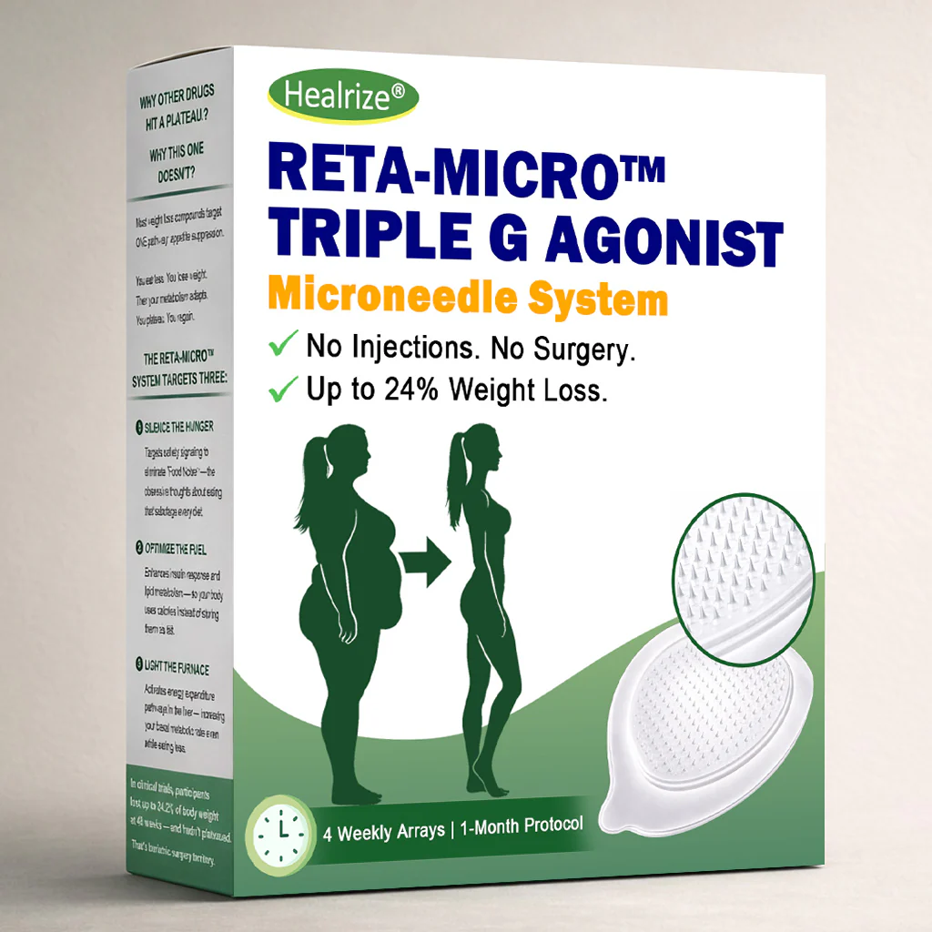 THE RETA-MICRO Triple G AGONIST Microneedle System