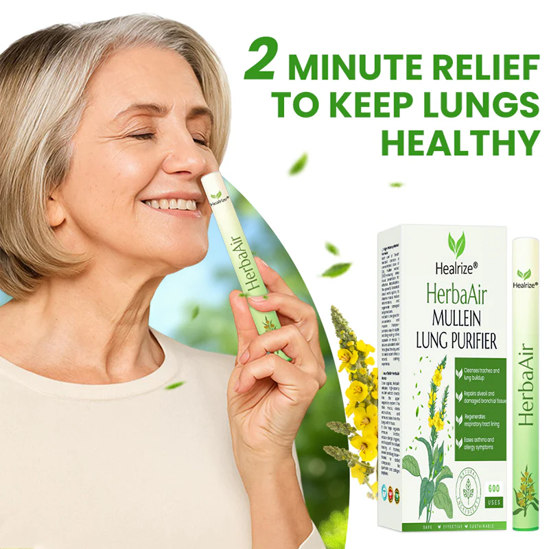 T Healrize® HerbaAir Mullein Lung Purifier - Image 2
