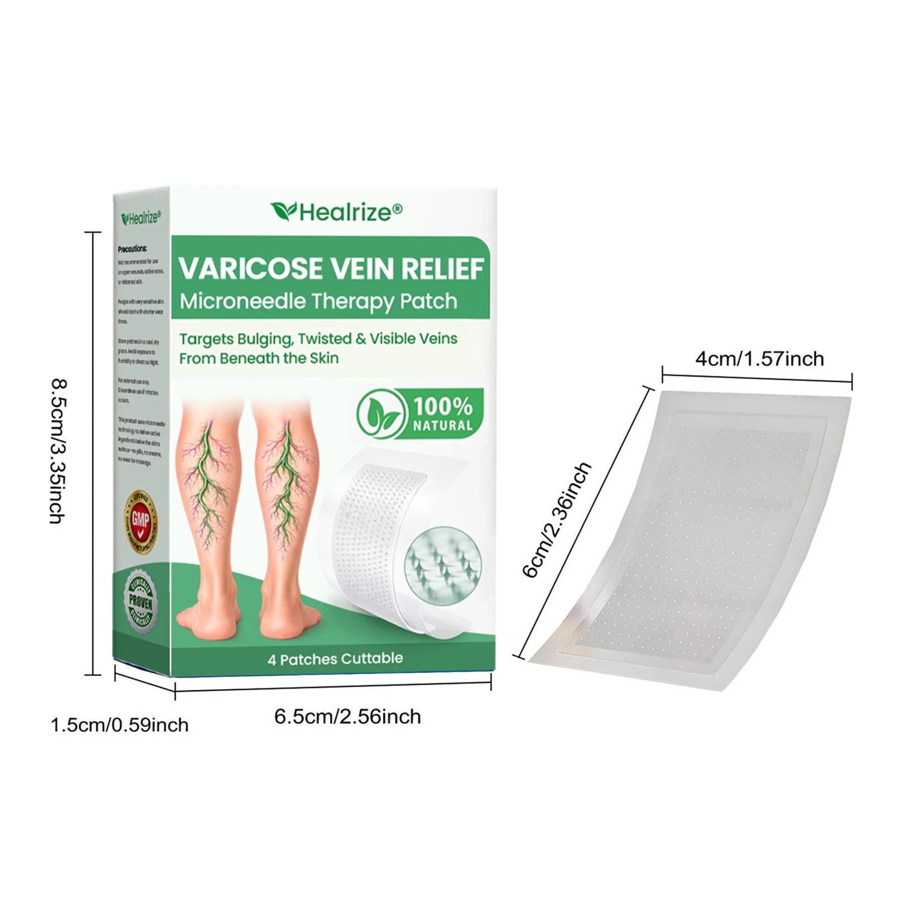 👨‍⚕️🔥Healrize® VeinEase Microneedle Care Patch⚡Instant Relief, Long-Term Results - Image 13