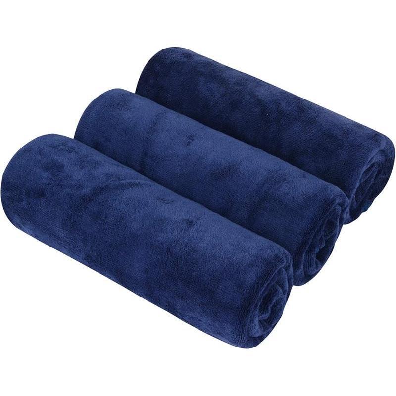 KUBOZN® 3 Pack Microfiber Twisted-Loop Quick-Dry Towels - Image 12