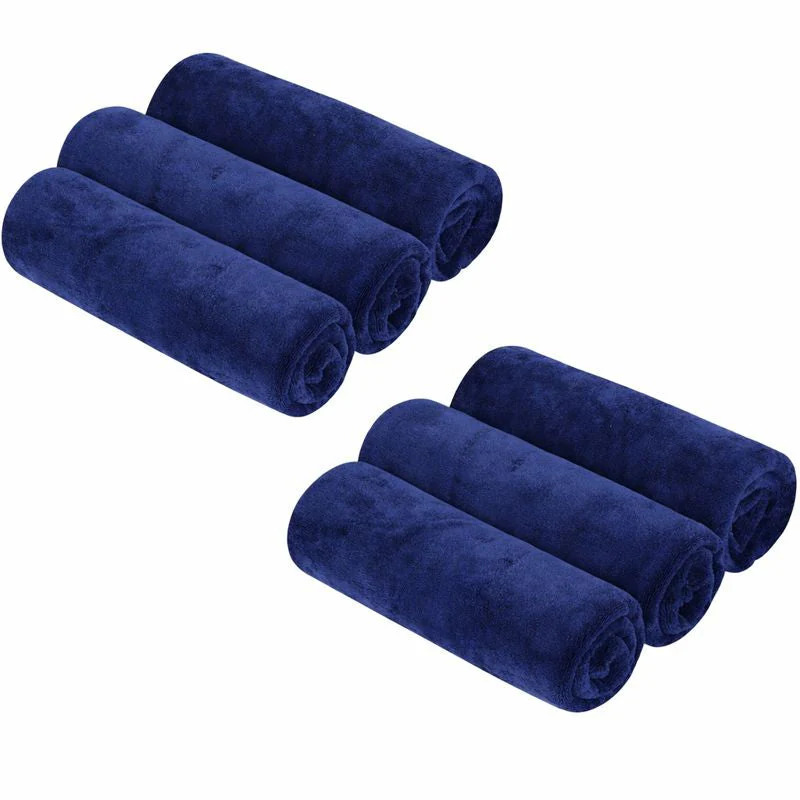 KUBOZN® 3 Pack Microfiber Twisted-Loop Quick-Dry Towels - Image 15