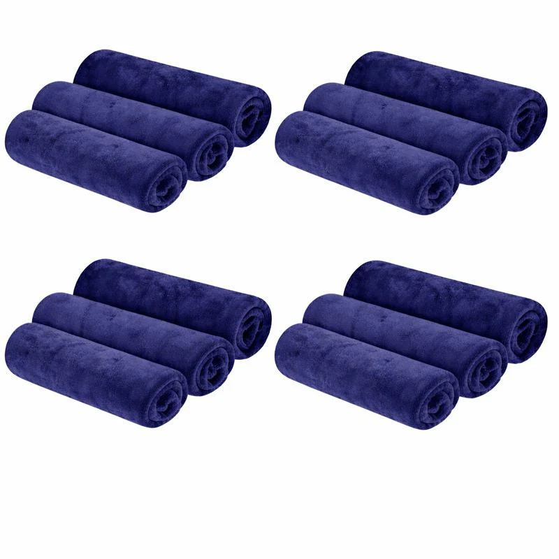 KUBOZN® 3 Pack Microfiber Twisted-Loop Quick-Dry Towels - Image 16