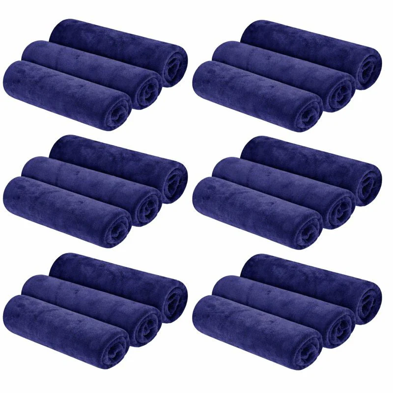 KUBOZN® 3 Pack Microfiber Twisted-Loop Quick-Dry Towels - Image 17